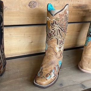 New Horse Inlay Boots, by Corral Boots